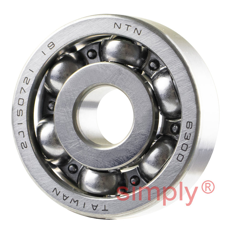 NTN 6300 Open Type Deep Groove Ball Bearing 10x35x11mm