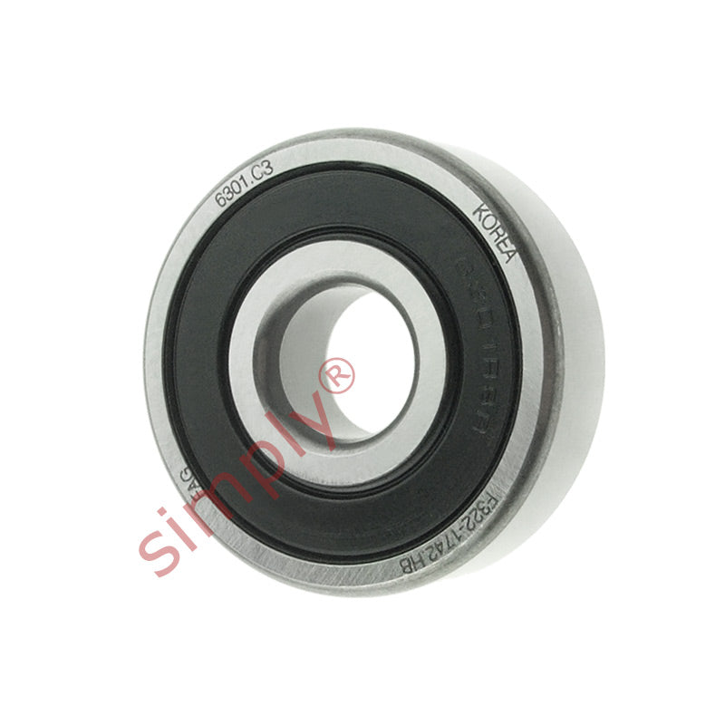 FAG 63012RSRC3 Rubber Sealed Deep Groove Ball Bearing 12x37x12mm