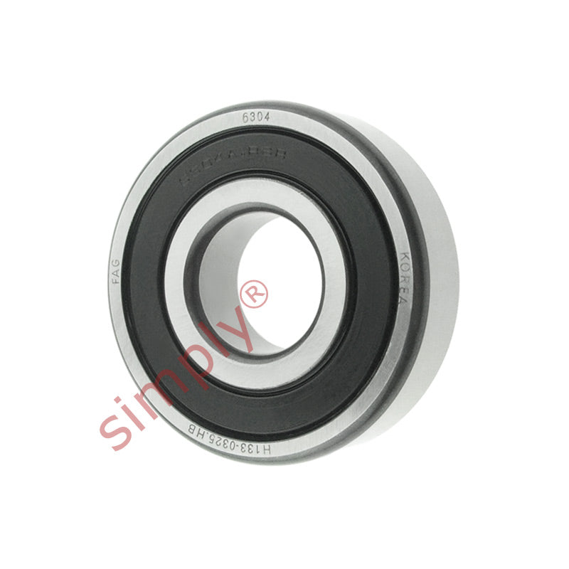 FAG 63042RSR Rubber Sealed Deep Groove Ball Bearing 20x52x15mm