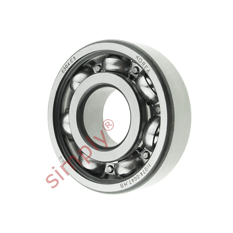 FAG 6304C3 Open Deep Groove Ball Bearing 20x52x15mm