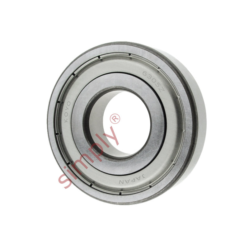 KOYO 63052Z Metal Shielded Deep Groove Ball Bearing 25x62x17mm