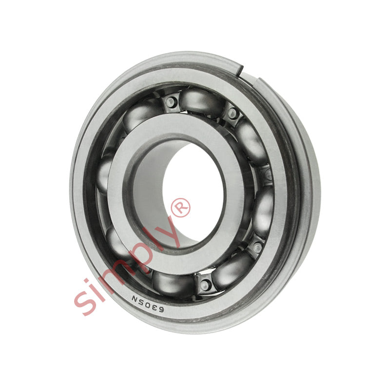 6305NR Deep Groove Ball Bearing with Snap Ring 25x62x17mm