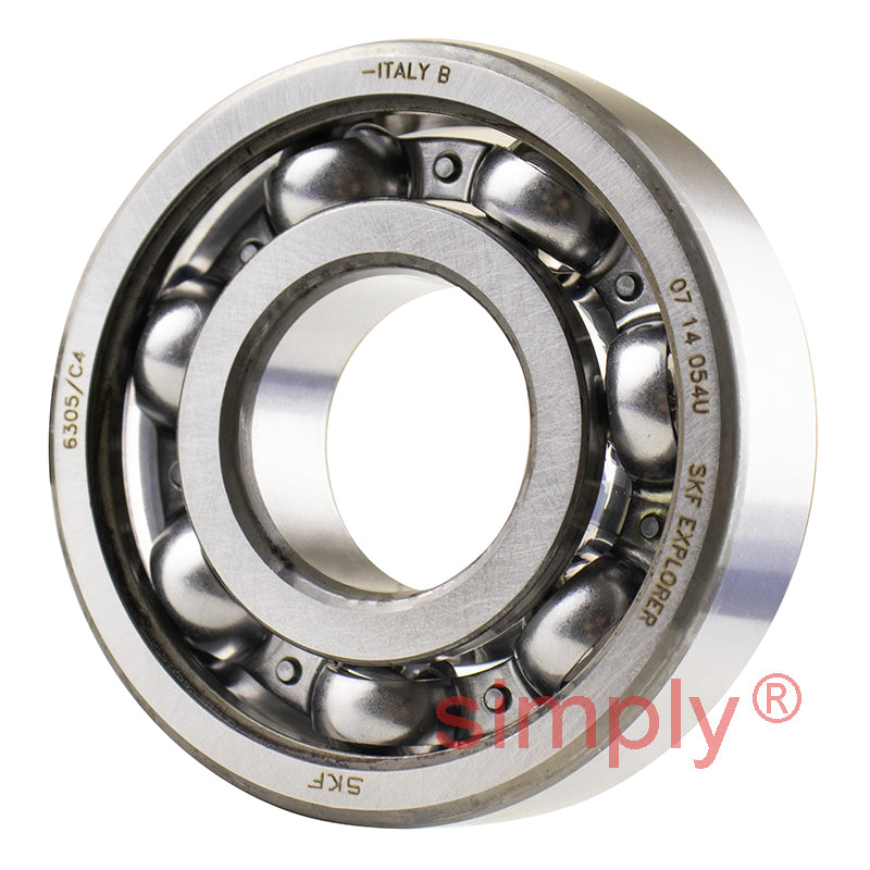 Major Brand 6305C4 Open Deep Groove Ball Bearing 25x62x17mm