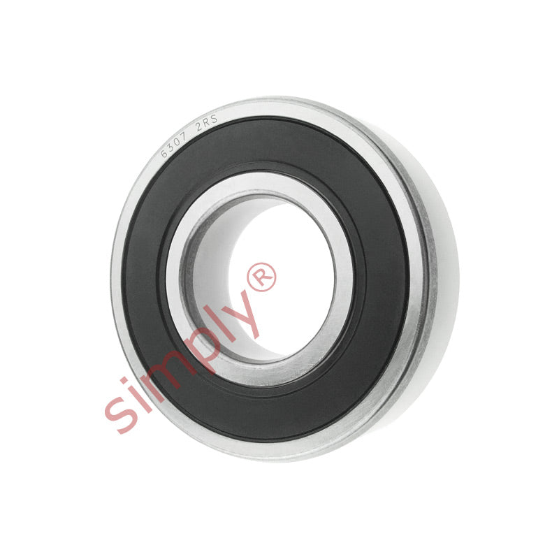 63072RSC3 Budget Rubber Sealed Deep Groove Ball Bearing 35x80x21mm