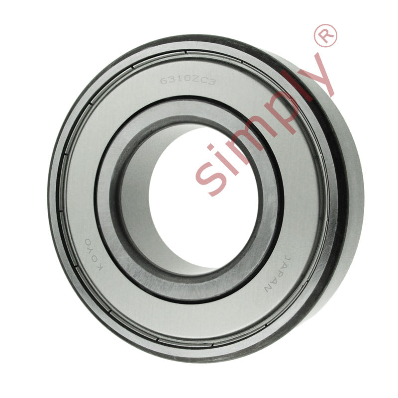 KOYO 63102ZC3 Metal Shielded Deep Groove Ball Bearing 50x110x27mm