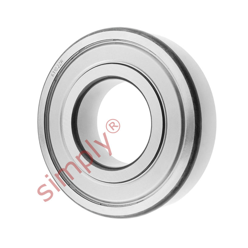 6310ZZC3 Budget Metal Shielded Deep Groove Ball Bearing 50x110x27mm