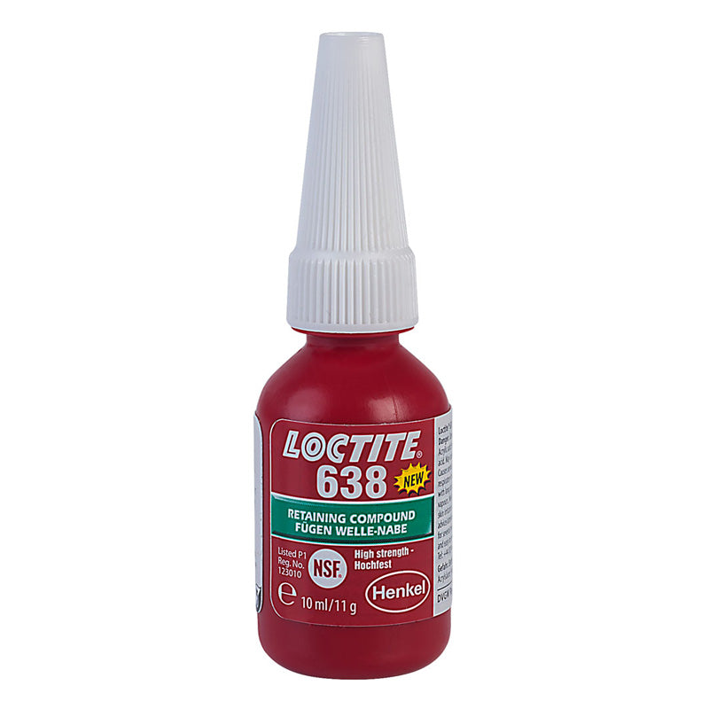 Loctite 638 High Strength Retaining Compound 10ml