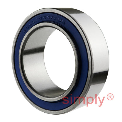 NSK 6559469 Rubber Sealed Air Conditioner Double Row Deep Groove Ball Bearing 40x62x20.625mm