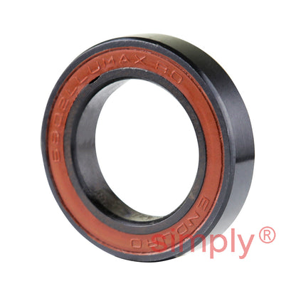 ENDURO 6802LLUMAXBO Rubber Sealed Max Type Black Oxide Deep Groove Bearing 15x24x5mm