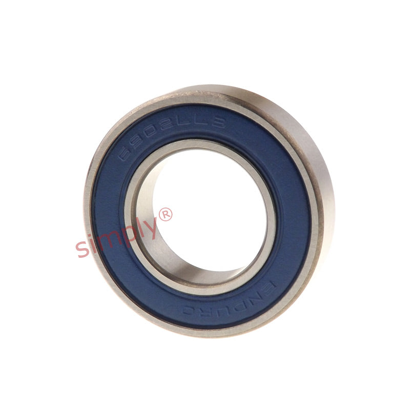 ENDURO 69022RS Rubber Sealed Deep Groove Ball Bearing 15x28x7mm