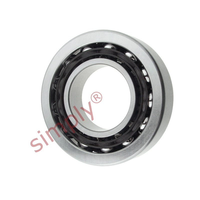 Budget SS7301 Stainless Steel Single Row Angular Contact Open Ball Bearing 12x37x12mm