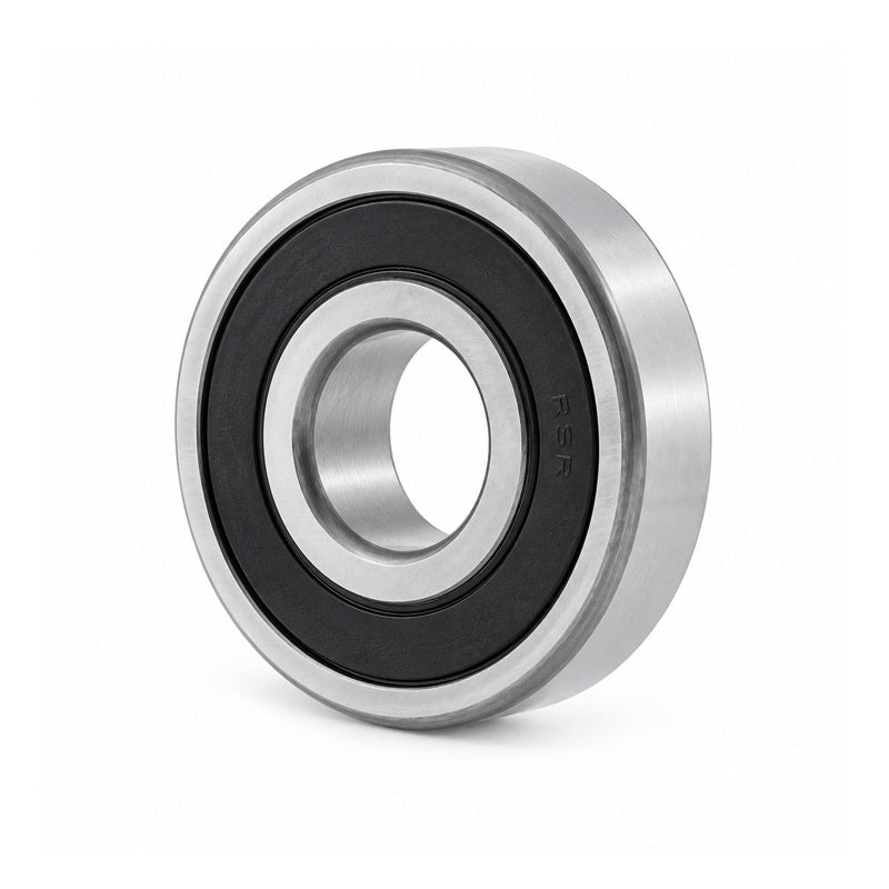 Major Brand 73032RS Rubber Sealed Single Row Angular Contact Ball Bearing 17x47x14mm