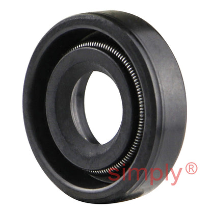 7x14x4TC4 Metric Fork and Damper Nitrile Rubber Oil Seal with Extra Internal Sealing Profile and Raised Outer Sealing Band on Outside Diameter