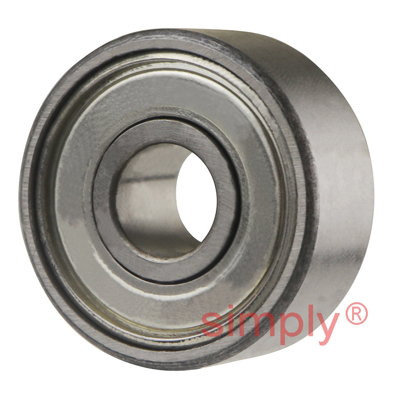 87500X Deep Groove Ball Bearing with Flush Inner Ring Felt Front Seal and Steel Back Seal 10x30x12.7mm
