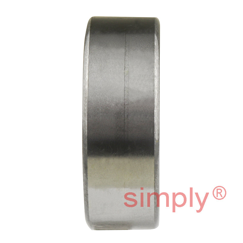 87504X Deep Groove Ball Bearing with Flush Inner Ring Felt Front Seal and Steel Back Seal 20x47x15.88mm