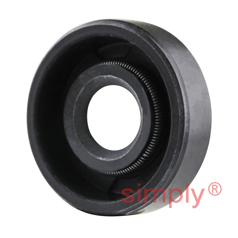 8x21x6mm Nitrile Rubber Single Lip Rotary Shaft Oil Seal with Garter Spring SC / R21