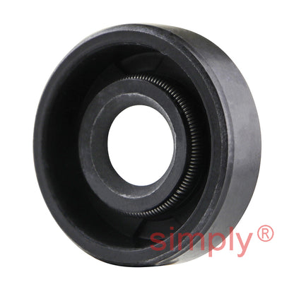 8x21x6mm Nitrile Rubber Single Lip Rotary Shaft Oil Seal with Garter Spring SC / R21