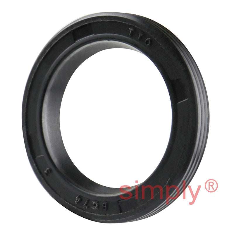 8x22x8mm Nitrile Rubber Single Lip Rotary Shaft Oil Seal with Garter Spring SC / R21