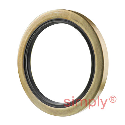 90x118x12mm Nitrile Rubber Rotary Shaft Oil Seal Metal Encased R1 Style