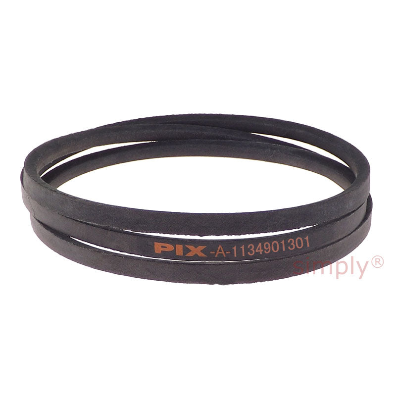 A-1134901301 Lawn and Garden Machinery V-Belt Fits Stiga