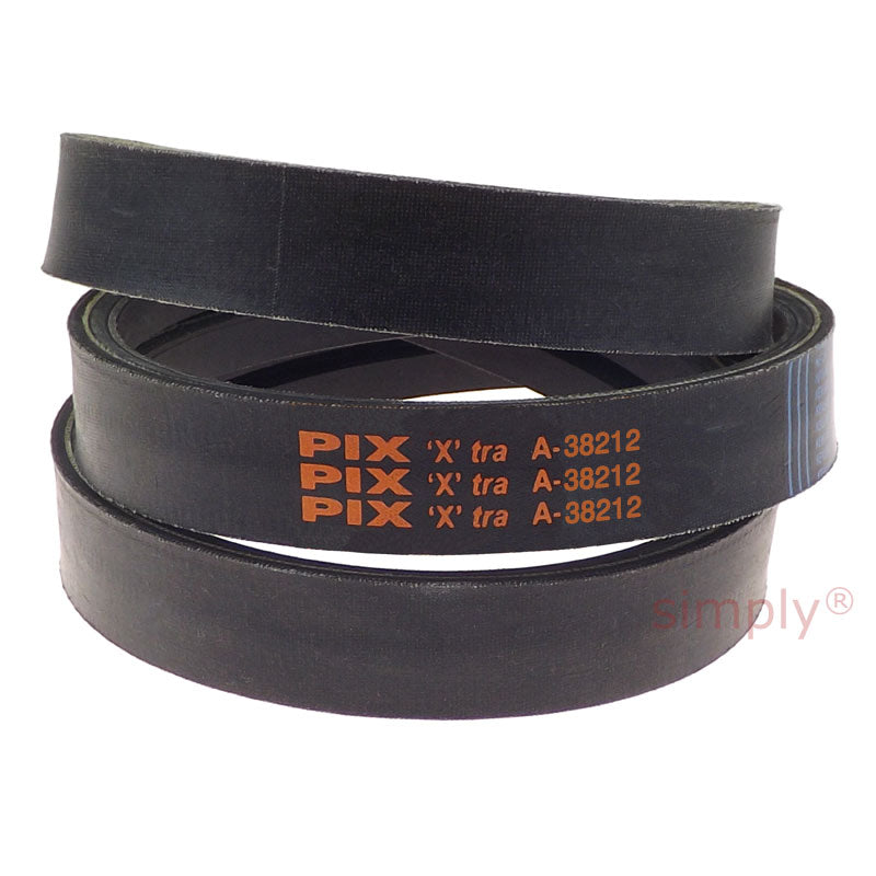 A-38212 Lawn and Garden Machinery 2 Ribbed Belt Fits Bobcat