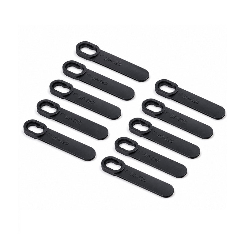 BD130 Lawn Mower Plastic Blades Pack of 10 By ALM - Fits Black + Decker