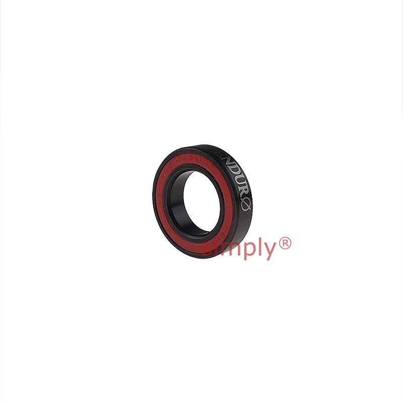 ENDURO CZ6801VV Ceramic ZERO Rubber Sealed Deep Groove Bearing 12x21x5mm