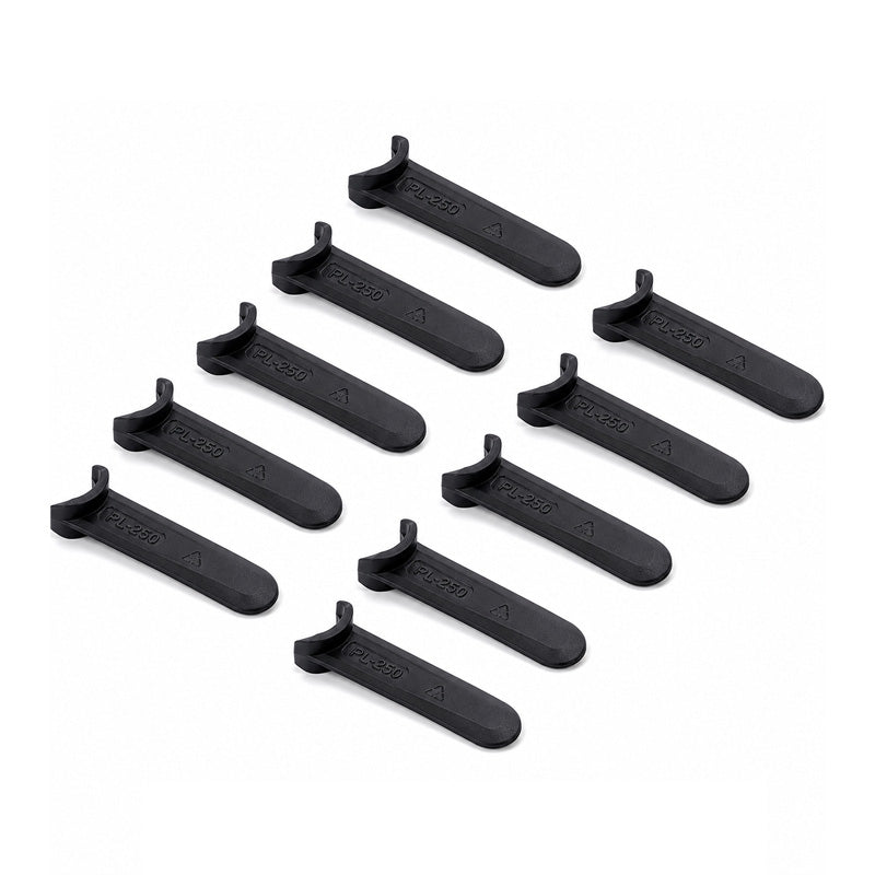 FL246 Lawn Mower Plastic Blades with Small Half Moon Pack of 10 By ALM - Fits Flymo