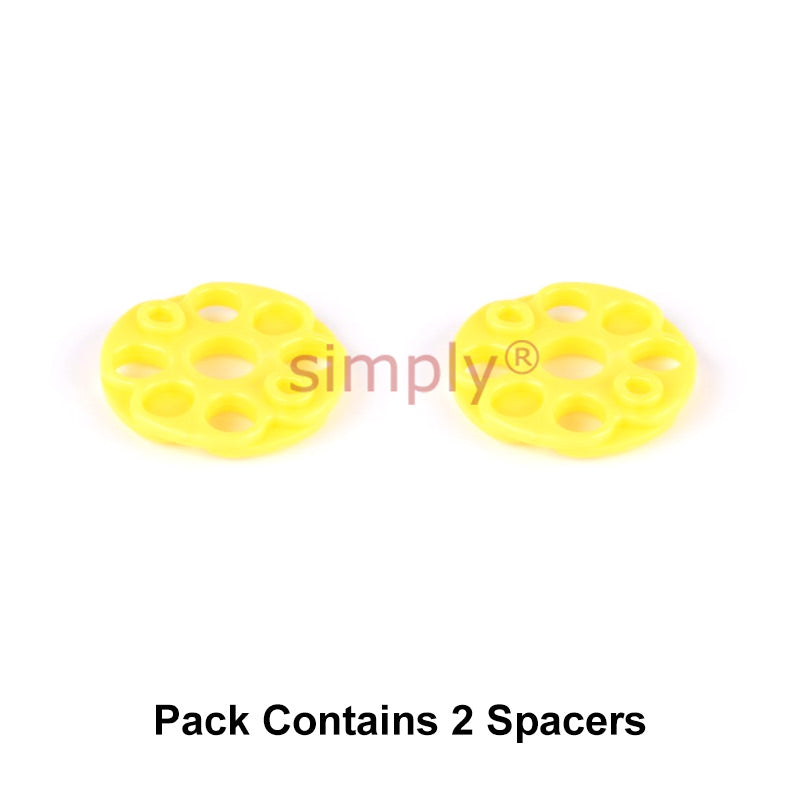 PR160 Lawn Mower Blade Height Spacers Pack of 2 By ALM - Fits Macallister