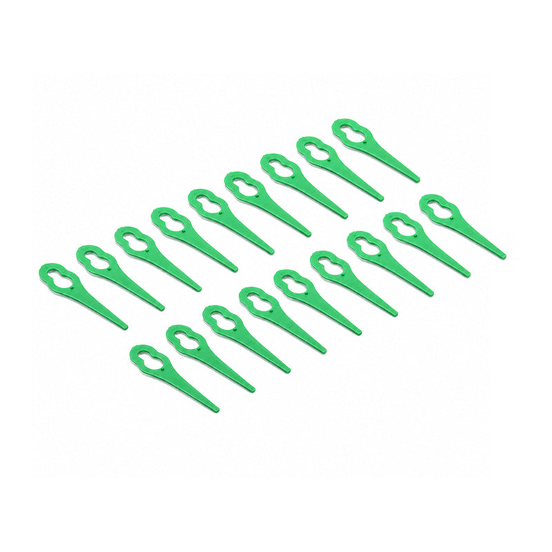 QT028 Lawn Mower Plastic Blades Pack of 20 By ALM