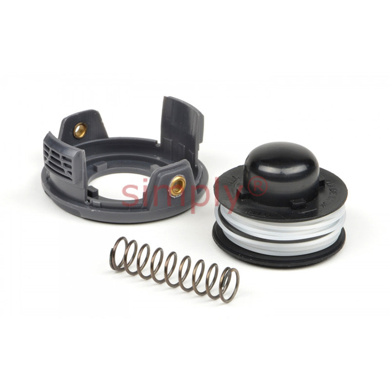 RY451 Grass Strimmer Spool and Cord/Line and Spool Cover By ALM - Fits Ryobi