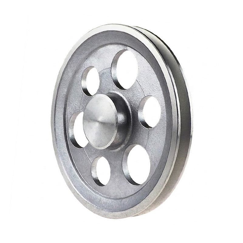 SPA Section Un-Bored Aluminium Pulley with 1 Groove 130mm Pitch Diameter - Allow 2-3 Days