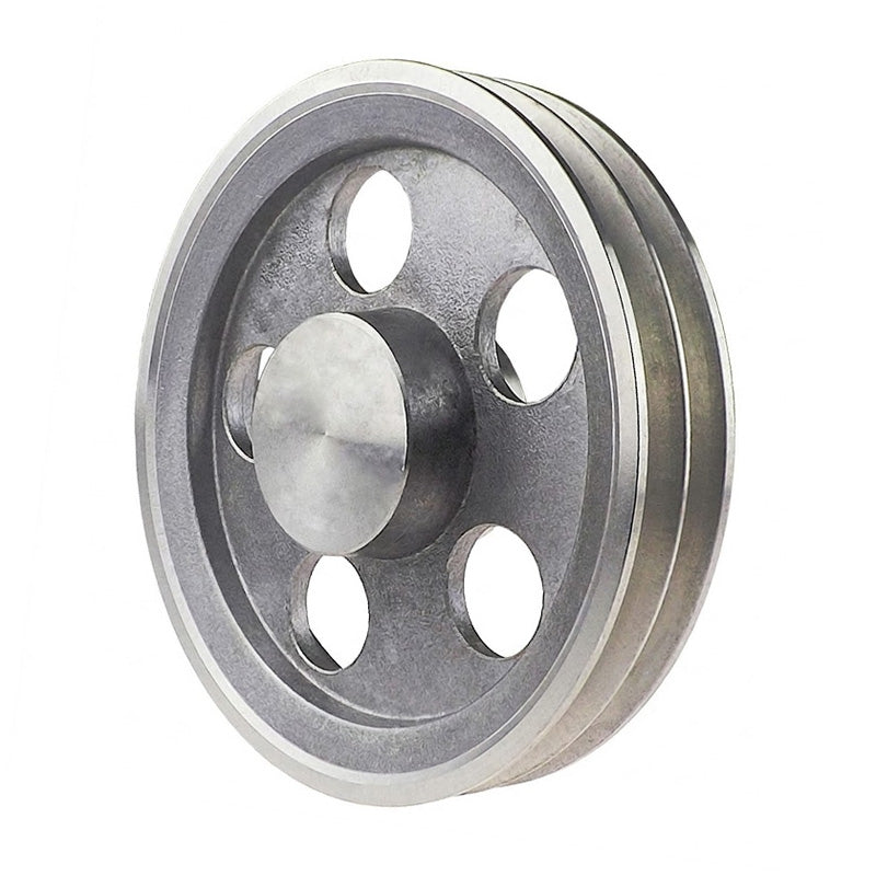 SPA Section Un-Bored Aluminium Pulley with 2 Grooves 160mm Pitch Diameter