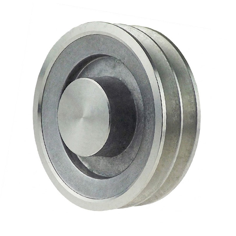 SPA Section Un-Bored Aluminium Pulley with 2 Grooves 100mm Pitch Diameter