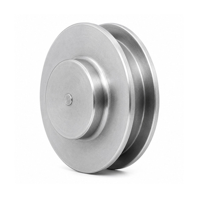 SPZ Section Un-Bored Aluminium Pulley with 1 Groove 90mm Pitch Diameter