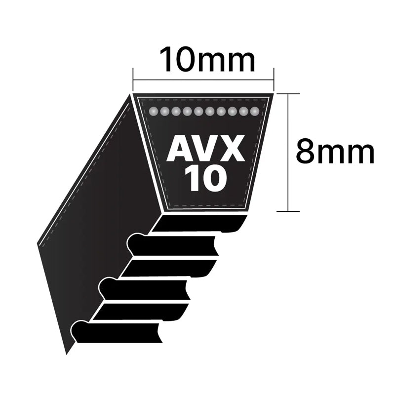 Major Brand AVX10x1575 AVX-Section Cogged V-Belt