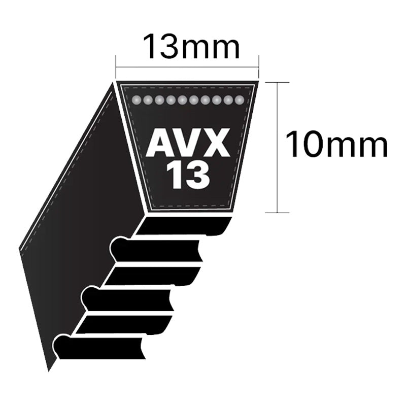 Major Brand AVX13x1225 AVX-Section Cogged V-Belt