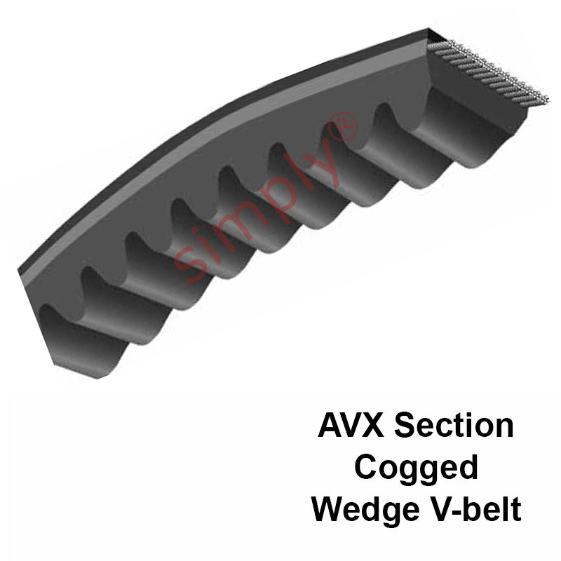Major Brand AVX11.9x950 AVX-Section Cogged V-Belt