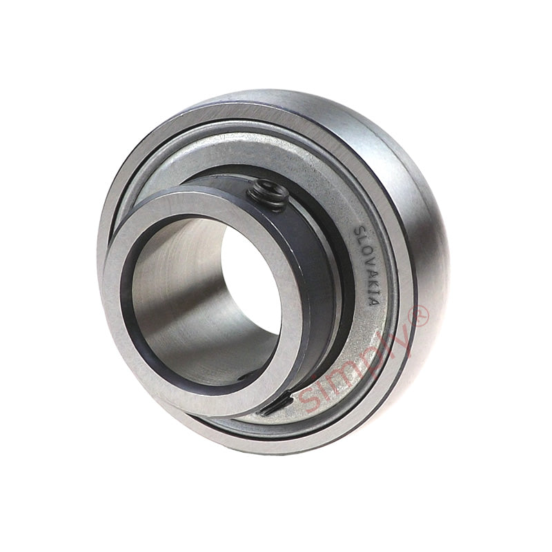 INA AY25XLNPP Metric Parallel Outer Bearing Insert with P Seals and Grub Screws 25x52x27mm