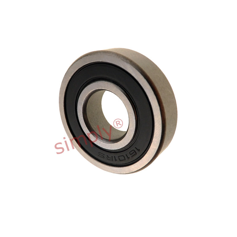161012RS Budget Rubber Sealed Deep Groove Ball Bearing 12x30x8mm