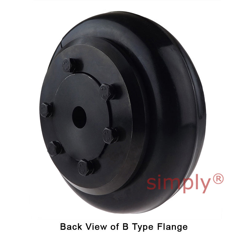 Major Brand F80B/F80B Pilot Bored Tyre Drive Coupling Assembly with Natural Rubber Tyre