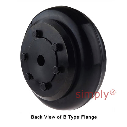 Major Brand F110B/F110B Pilot Bored Tyre Drive Coupling Assembly with Natural Rubber Tyre
