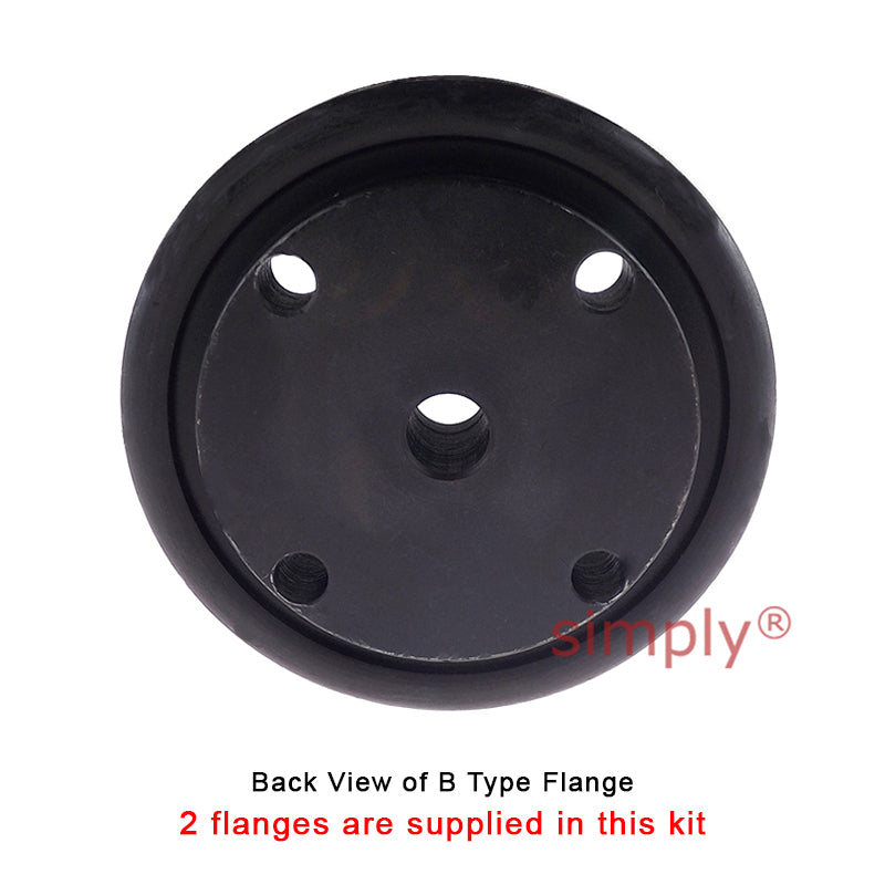 Major Brand F40B/F40B Pilot Bored Tyre Drive Coupling Assembly with Fire Resistant Antistatic (F.R.A.S) Tyre