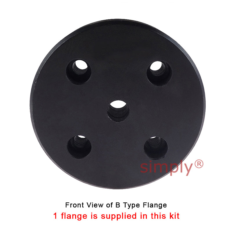 Major Brand F40F/F40B Inner Facing Taper Bore/Pilot Bored Type Tyre Drive Coupling Assembly with Natural Rubber Tyre
