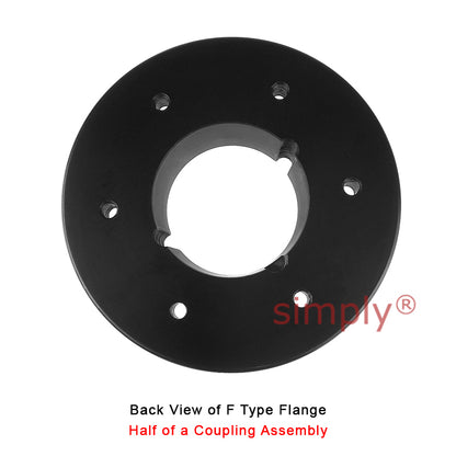 Major Brand F110F-MB Drive Coupling Inner Tapered Locking Bush Type Max Bush Bore 75mm / 3 inch