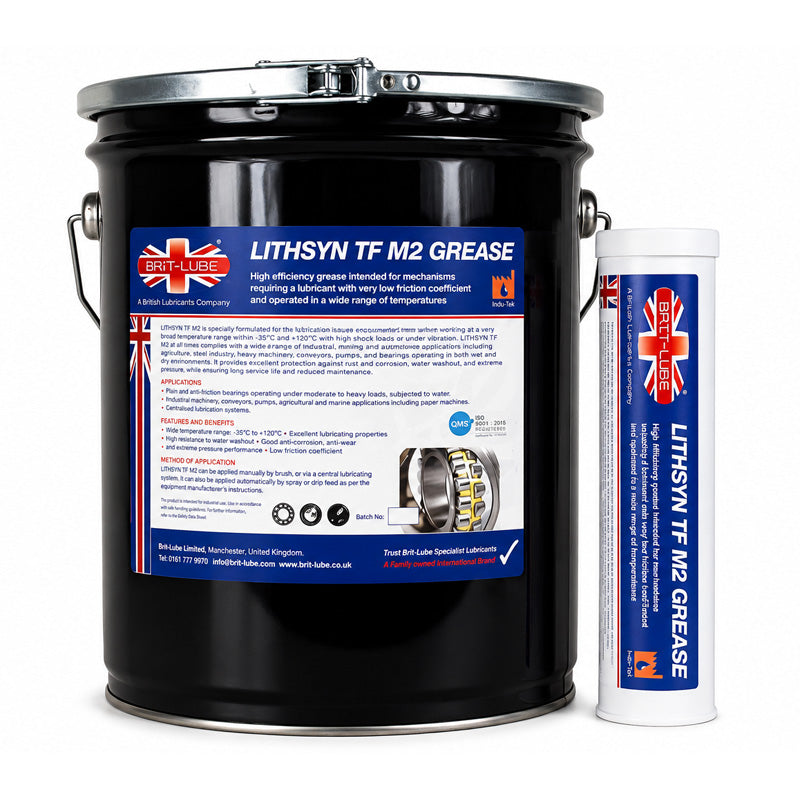 Brit-Lube Indu-Tek Lithsyn TF M2 400g - Allow 2-3 Days