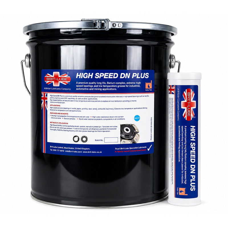 Brit-Lube High Speed DN Plus Premium Quality Grease For Industrial Automotive Mining 185kg - Allow 2-3 Days