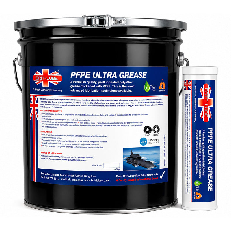 Brit-Lube PFPE Ultra Grease 3kg - Allow 2-3 Days