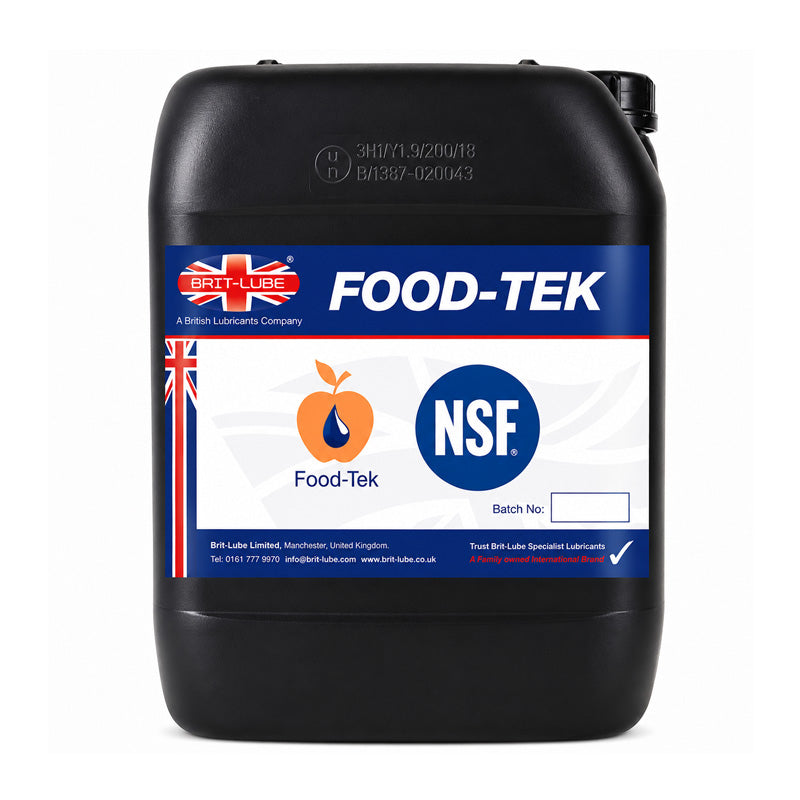 Brit-Lube Food-Tek HD Gear Oil 100 5 Litre - Allow 2-3 Days