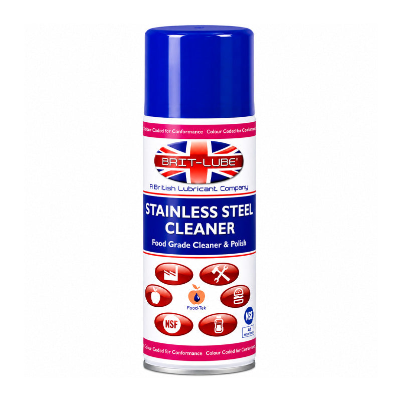 Brit-Lube Stainless Steel Cleaner 400ml